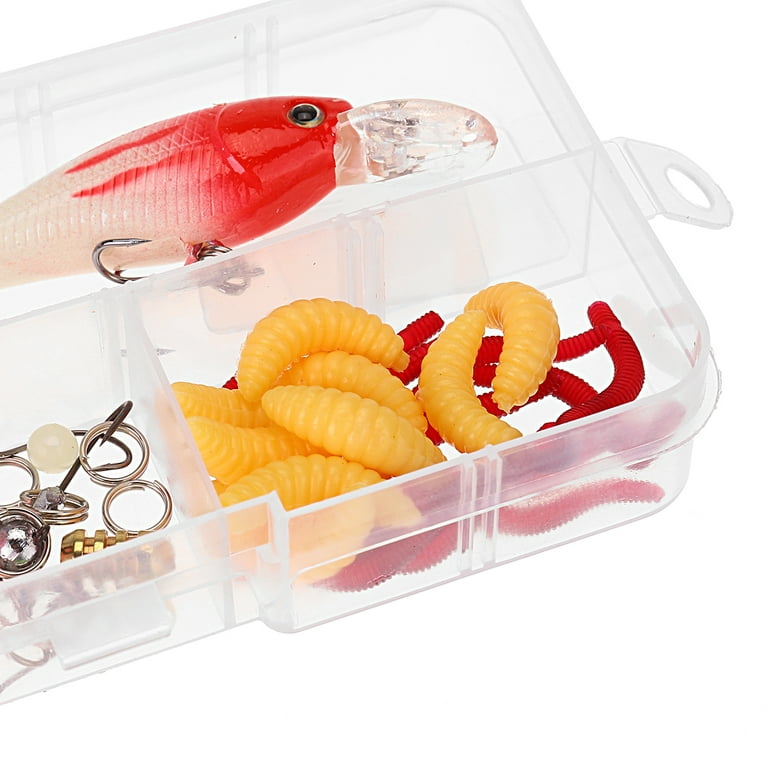 Gavol Fishing Lures Assorted Starter Set with Tackle Box