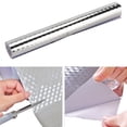 thumbnail image 2 of Dreamhall Kitchen Backsplash Wallpaper Stickers Oil Proof Waterproof Sticker Stainless Steel Contact Paper Self Adhesive Waterproof Aluminum Foil Stove Stickers Kitchen Wall Stickers 12"x40" Silver, 2 of 12