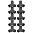 thumbnail image 4 of Accesorios de Pvc de 3, 10 piezas de conector de codo en t de plástico pvc de 25 mm de diámetro Interior, Conexión de Tienda de Campaña para junta de tubería de Agua, 4 of 7