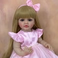 thumbnail image 3 of Muñeca Reborn para niña GUESSBELLY, 55 cm, cuerpo de vinilo completamente suave, 3 of 3