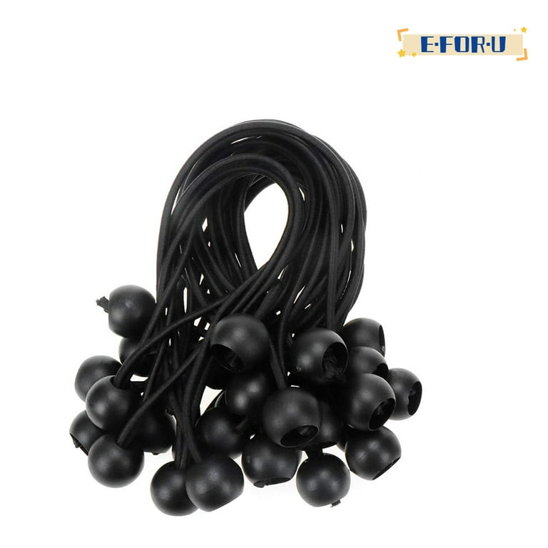 30 Pcs Ball Bungee Cords Elastic String Canopy 