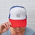 thumbnail image 6 of CafePress - Adventure Awaits Let'S Go Find It - Adjustable Unisex Printed Trucker Hat with Mesh Back, 6 of 10