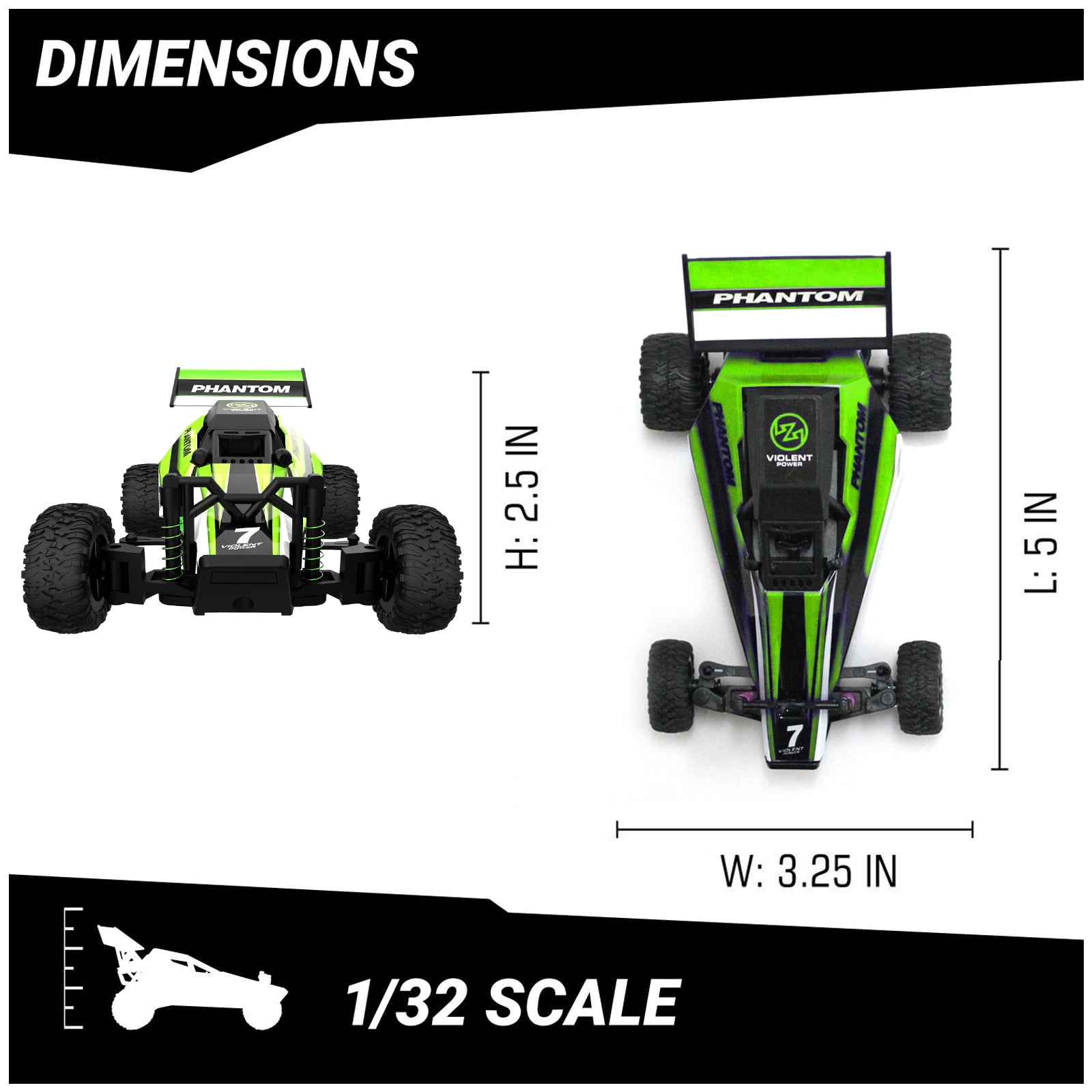 phantom 7 rc car