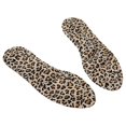 thumbnail image 4 of 2x3D Sponge Pain Relief Massage Arch Insoles Shoe Inserts Leopard Print, 4 of 5
