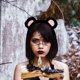 thumbnail image 2 of KAKOWELY juego de diadema con orejas de oso esponjosas, linda diadema con orejas de animal para fiesta, cosplay, divertida diadema con orejas de oso, adorable diadema con orejas de oso para mujer., 2 of 4