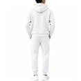 thumbnail image 7 of Gvtxlev Boys Tracksuits 2026 Long Sleeve Fleece Hoodies with Kangaroo Pocket Casual 2 Piece Jogger Set Solid Color Sizes 2-14 Years, 7 of 7