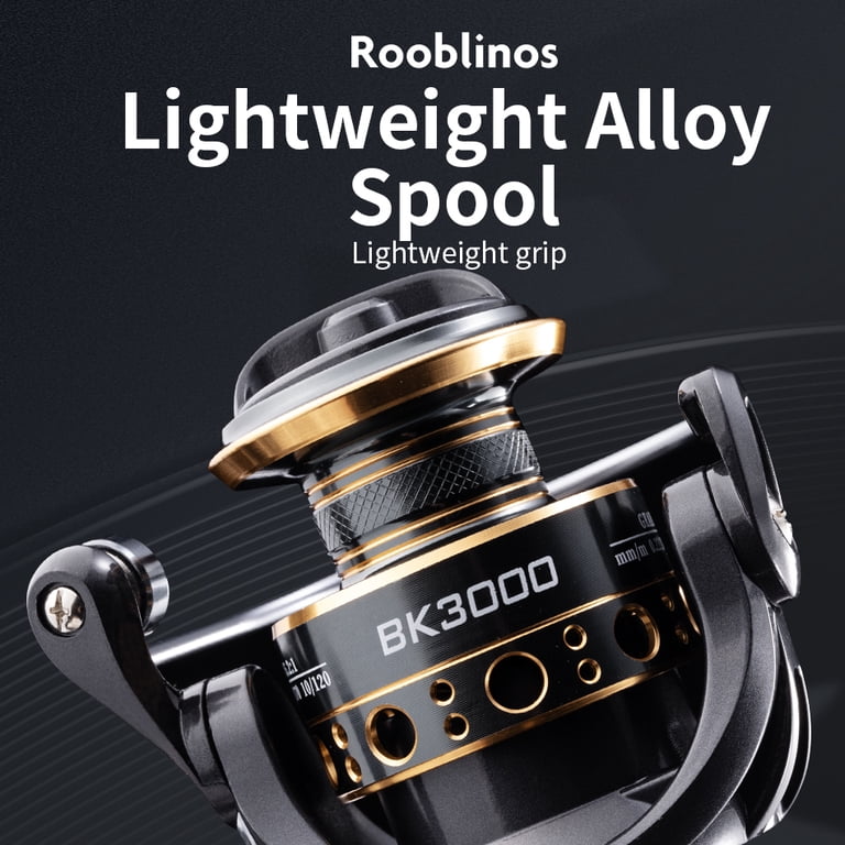 banoo fishing reel Trolling Reel: 3.3:1 BK Ball baering Rooblinos BK Spinning Fishing Reels