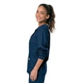 thumbnail image 2 of Landau Scrub Zone Unisex Relaxed Fit 2-Pocket Snap-Front Scrub Jacket 75231, 2 of 5