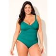 thumbnail image 4 of Swimsuits for All Women's V-Neck One Piece Swimsuit, 4 of 6