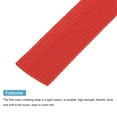 thumbnail image 3 of Lightweight Webbing Strapping 1 Inch 10 Yards Red for DIY Repair, Crafts, 3 of 5