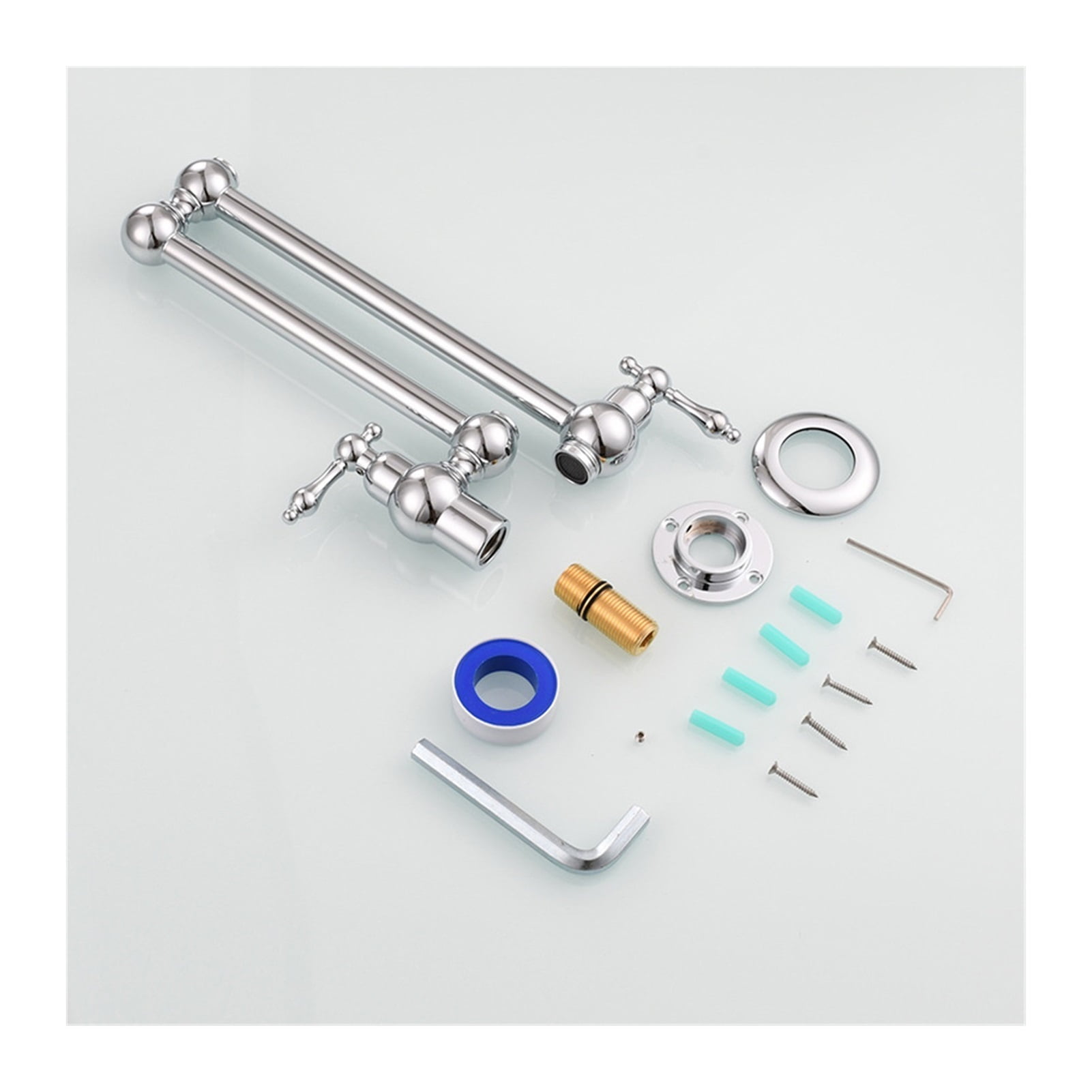 In-wall Single Cold Water Faucet Kitchen Stove Can Be Stretched And Lengthened Faucet Mop Pool Washbasin Faucet Antique