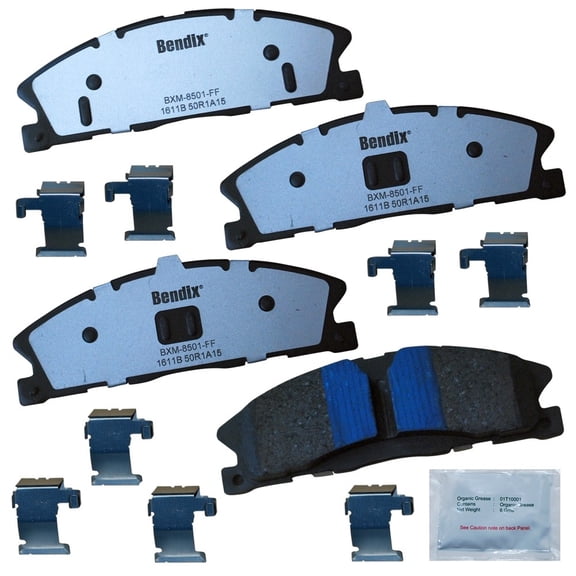 Bendix Brakes Disc Brake Pad Set Fits select: 2013-2015 FORD FLEX, 2013-2015 FORD EXPLORER