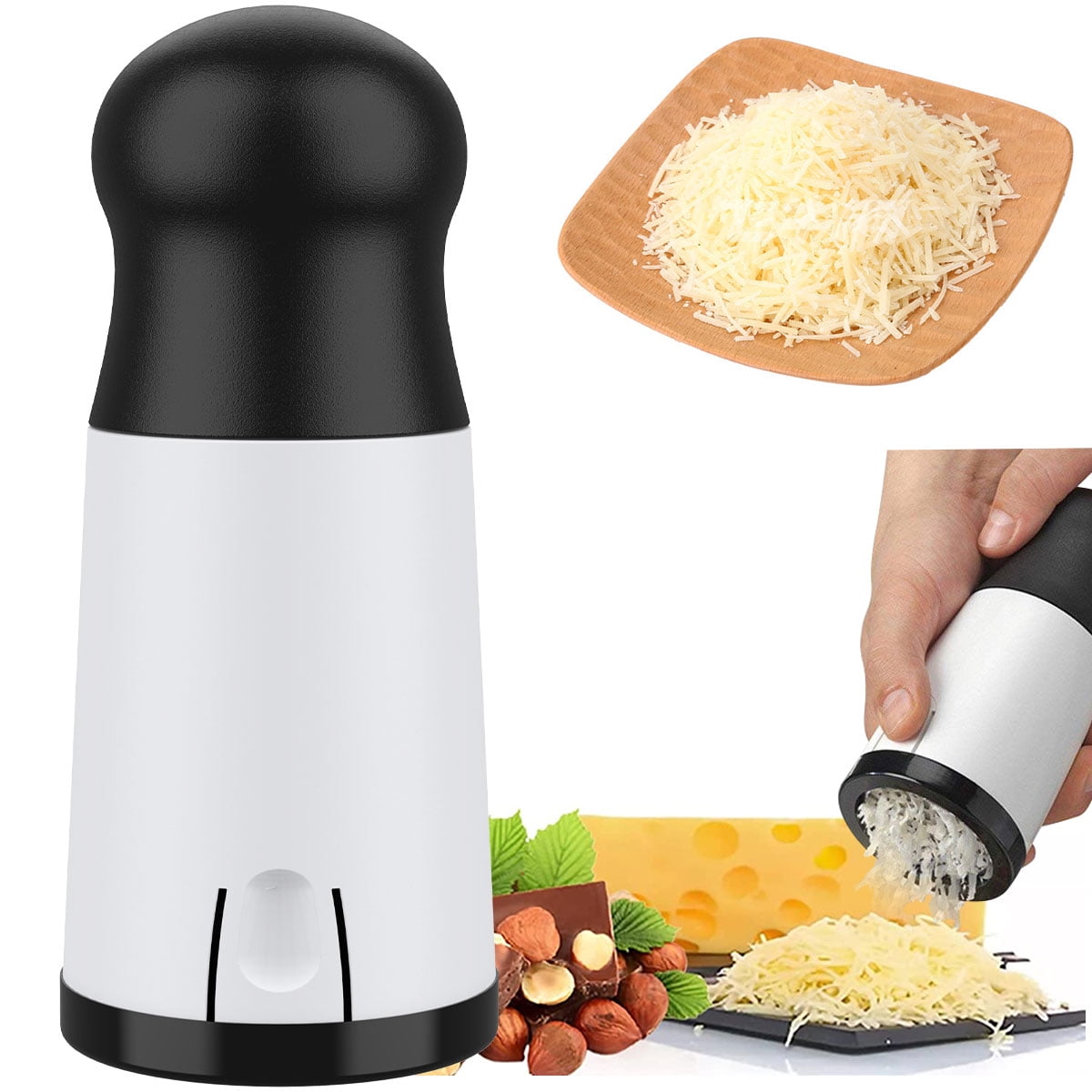 Dropship Cheese Grater 2 Pattern Blade Kitchen Gadgets Chocolate Grater DIY  Butter Food Mill Cheese Grater Slicer ABS+Stainless Steel to Sell Online at  a Lower Price
