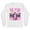 White, variant on Pink We Won Trump 2024 Long Sleeve Shirt Unisex Large White