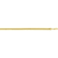 thumbnail image 2 of Floreo 14k Yellow Gold 5.7mm Lite Oval Snake Chain Necklace, 16 Inch, 2 of 2
