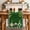 Green Black, variant on St. Patrick's Day Table Runner - 48 Inch Long Green Gnomes Shamrocks Gold Coin Plaid Cotton and Linen Blended Dress Scarves Farmhouse Table Runner for Kitchen Dining, Coffee Table, 13" x 48"