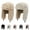 Grey, variant on Leaveforme Women Hat Solid Color Buckle Autumn Winter Dome Warm Ear Flap Hat for Outdoor