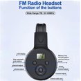 thumbnail image 3 of Fm Radio Headphone Best Reception Foldable Fm Headset Radio Fm 50-108mhz_Special Gift 4646, 3 of 5