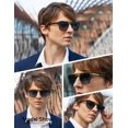 thumbnail image 3 of Gafas de Sol BIRCEN Polarizadas UV400 de Acetato Retro para Hombres y Mujeres, 3 of 6