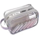 thumbnail image 1 of Clear Makeup Bag With Zipper,2 Layer Clear Cosmetic Bag Bag/clear Toiletry Bag,portable Makeup Organizer Bag,water-resistant Large Travel Makeup Bag, 1 of 5