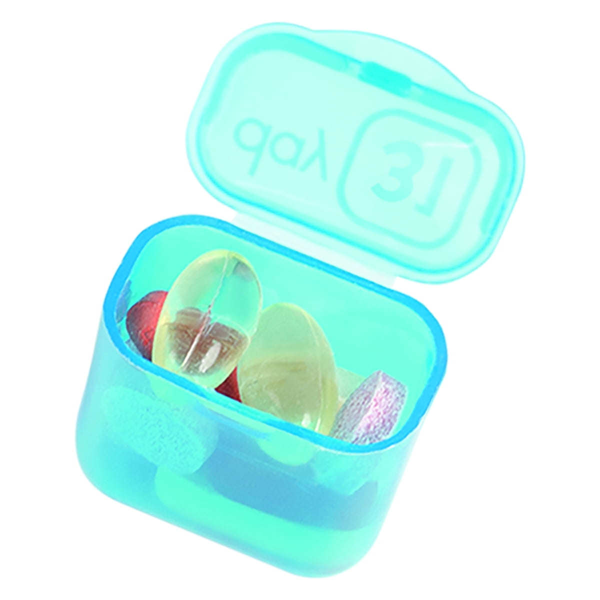 31 Day Monthly Pill Organizer Removable Pods with Zippered Travel Case –  Pill Thing