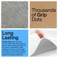 thumbnail image 4 of GORILLA GRIP Bathroom Rug, Soft Absorbent Memory Foam Shower Floor Mat, 36x24 White, 4 of 10