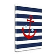 thumbnail image 2 of Tangletown Fine Art 'Anchor Stripe Boy' Graphic Art Print on Wrapped Canvas, 2 of 3
