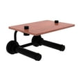 thumbnail image 5 of Dottingham Collection 2 Roll Toilet Paper Holder with Wood Shelf - Antique Pewter, 5 of 11