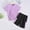 Boys Purple, variant on Piuwrlz 4-5 T Boy Outfit Sets Boys Short Sets Summer Crew Neck T-Shirt and Shorts Set Army Green Size 4-5 T