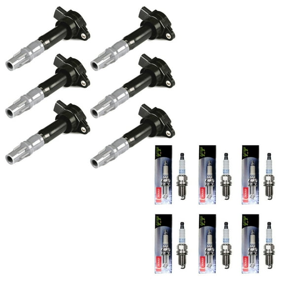 ISA Ignition Coils and Denso Platinum Spark Plugs Compatible with Mitsubishi Eclipse Galant UF532 Fits select: 2007-2009 MITSUBISHI GALANT ES, 2006 MITSUBISHI GALANT ES HIGH/LS HIGH