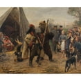 thumbnail image 2 of Paul Friedrich Meyerheim 23x20 Gold Ornate Framed and Double Matted Museum Art Print Titled - The Bear Leader (1890), 2 of 4