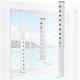 thumbnail image 5 of Adjustable Sliding Door Security Bar & Window Safety Bar, Durable Security Door Stopper for Apartment & Home Protection, Works Great with Window Alarms – Regular – (2 Devices), 5 of 5