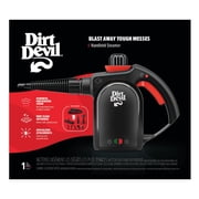 Dirt Devil Handheld Portable Steam Cleaner for Tile, Grout, Windows, Bathrooms, Kitchens, Fabric Steaming, 7-Piece Set, WD21010