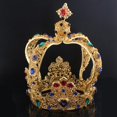 thumbnail image 3 of Diadema de Accesorio de cabellero de Mujeres Niñas para de Cosplay de Carnaval BLESIY Corona nupcial, 3 of 8