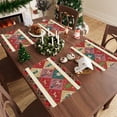 thumbnail image 5 of Colored Plaid The Nutcracker Tree Christmas Winter Xmas Cloth Placemats Set of 4 Table Mats Table Decorations 12x18 Inch, 5 of 6
