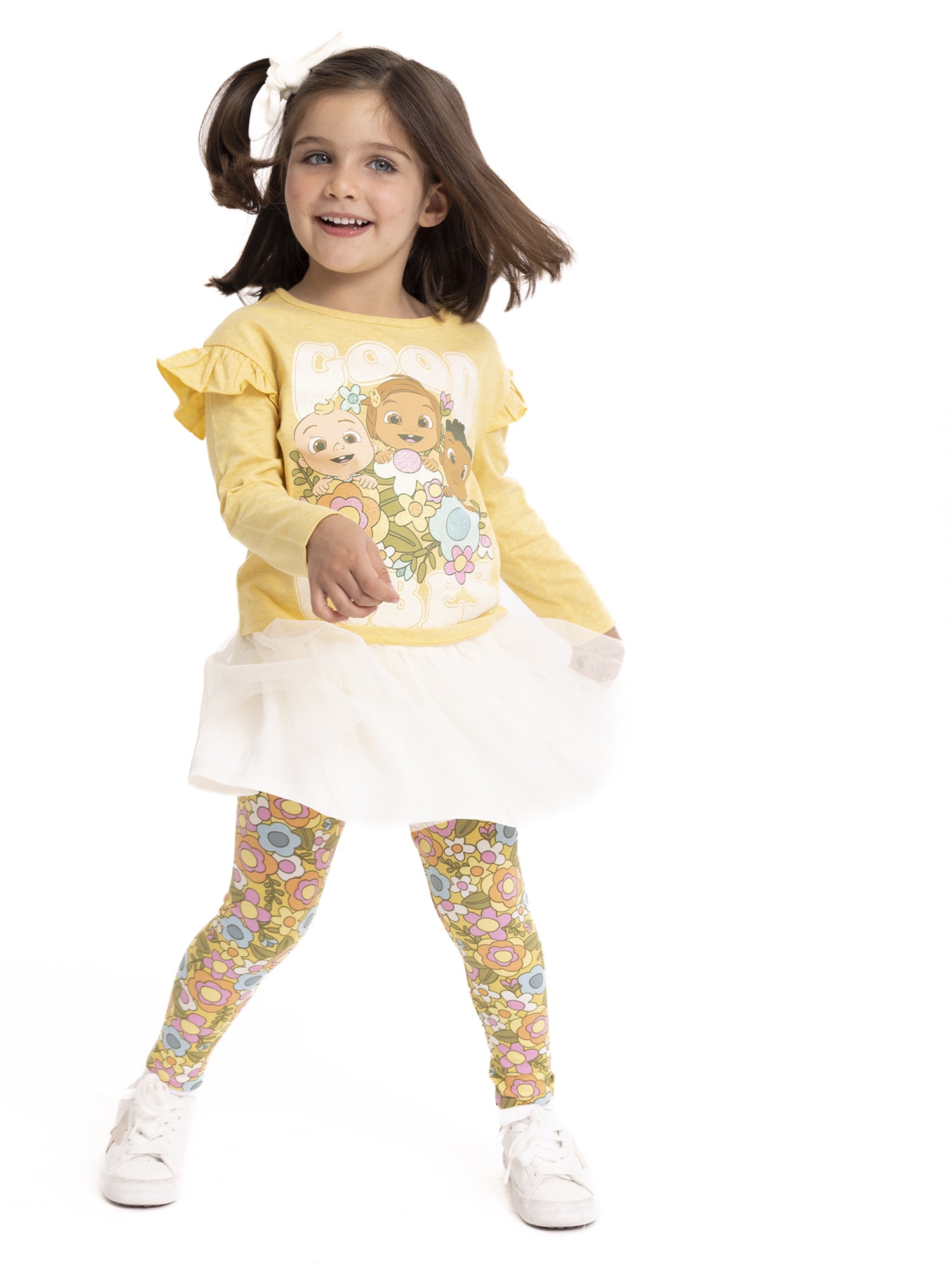 Cocomelon Toddler Girl Role Play Set, 4-Piece, Sizes 12M-5T