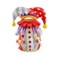 thumbnail image 3 of Pet Clown Costume Funny Clown Style Adjustable Clothes With Hat Apparel Accessories For Small And Medium Dogs Cats(Red-Xl), 3 of 8