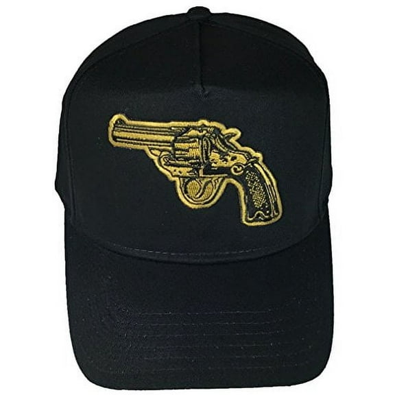 GOLD REVOLVER HAT - BLACK - Veteran Owned Business