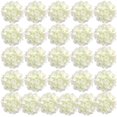 thumbnail image 1 of CPDD 26 Pieces Silk Hydrangea Flowers Artificial Flowers Heads with Stems for Home Wedding Party Decorations (Ivory) Ivory, 1 of 7