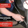 thumbnail image 4 of 57001 – Heavy Duty Extendable Lug Wrench Set – High-Torque Lug Wrench Extends from 17.5 to 23.5 Inches (447mm to 600mm) – Includes 2 Double-Sided 6-Point Sockets for Broad Vehicle Coverage, 4 of 5