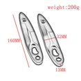 thumbnail image 3 of Soportes de reubicación Extensión Soporte de lámpara de aleación de aluminio Señal trasera de motocicleta Ajuste para FXBR FLFB Sunnimix Reubicación de la señal de giro, 3 of 8