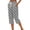 Gray-Pants for Women, variant on Hilenly Cotton Capri Pants for Women Loose Fit Casual Straight Leg Drawstring Elastic Waist Cropped Pant Summer Polka Dot Pants