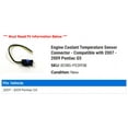 thumbnail image 2 of Engine Coolant Temperature Sensor Connector - Compatible with 2007 - 2009 Pontiac G5 2008, 2 of 2
