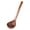 Brown, variant on YWIYIUD 1PC Wooden Spoon, 10inch Long Handle Soup Spoon Large Kitchen Wooden Spoon Long Handle Wood Spoon Utensil for Cooking Serving Cookware Kitchen Cookware