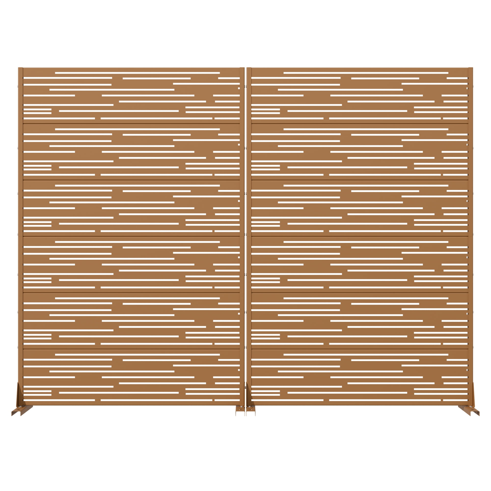 Metal Privacy Screen Panel Pattern