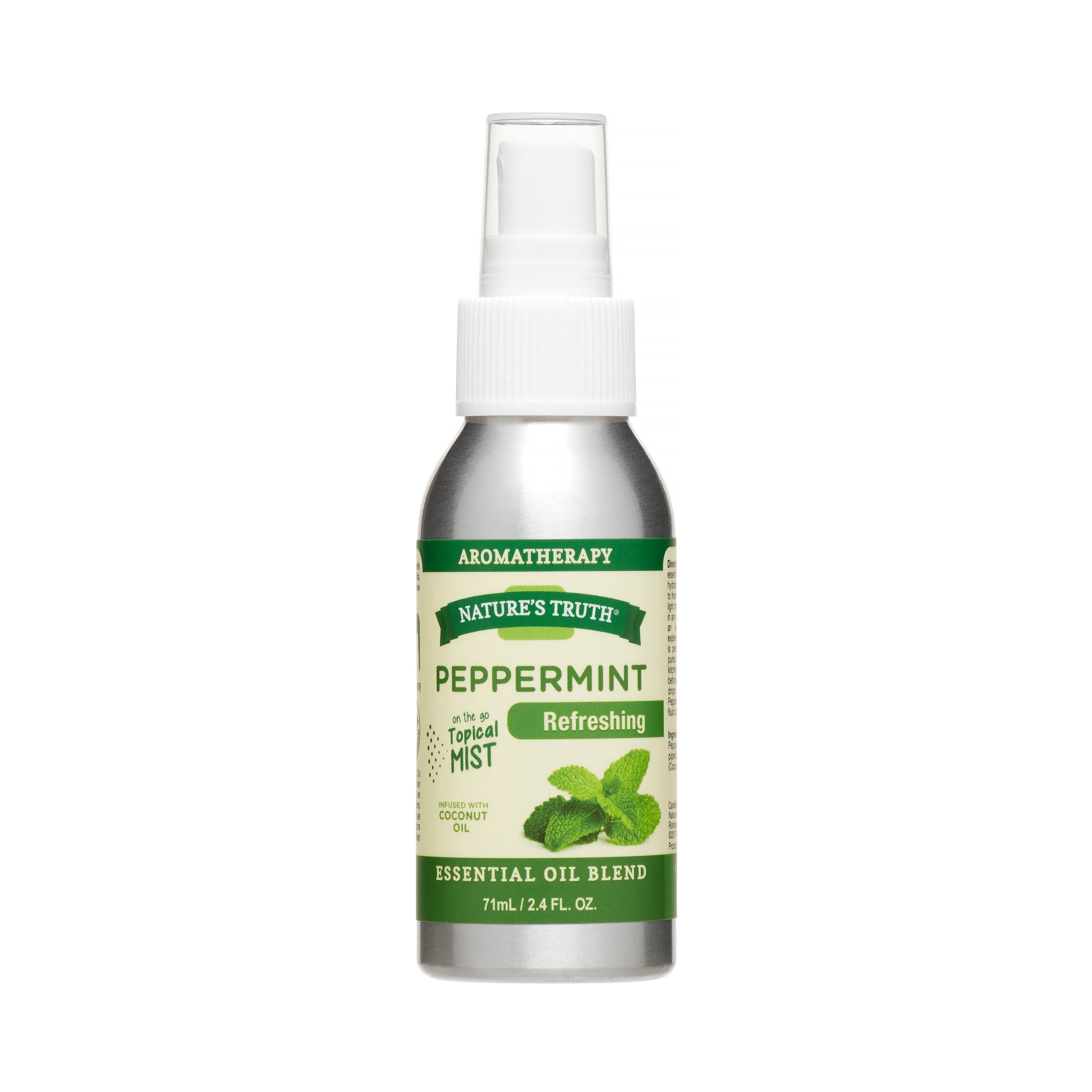 Nature's Truth Peppermint Refreshing On the Go Hydrating Mist 2.4oz, 5-Pack