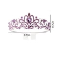 thumbnail image 2 of Tiara Coronas para mujeres y niñas, elegante corona de princesa, tiaras para mujeres, bodas, bailes, cumpleaños, Halloween, Navidad, disfraces, accesorios para el cabello para mujeres y niñas, 2 of 5