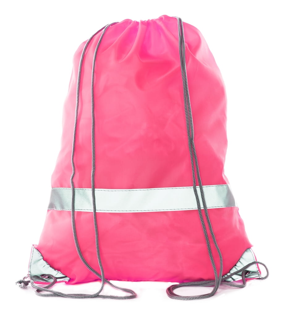 CLEAR DRAWSTRING BAG WORKOUT GYM YOGA RUNNING FITNESS HIKING BACKPACK G2434 