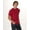 Brick Red, variant on Boxercraft BM2103 Men's Essential Crew Neck Tee-Black-XXS
