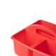 thumbnail image 3 of 3 Piezas Organizador de Almacenamiento de Artesanía Cesta Clasificación de Contenedores Apilable con Asa Compartimento de Escritorio para Manualidades Sala de Estar rojo verde violeta Soledad Cesta de almacenamiento, 3 of 9